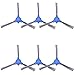 HNTYY Roboter-Seitenbürste Hepa-Filter-Mopp-Tuch for Cecotec Conga Excellence 1090 Roboter-Staubsauger-Teile-Zubehör Ersatz-Kit Staubsaugerteile (Color : 6 Side Brush)