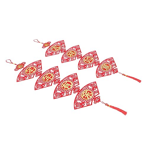 HOLIDYOYO Nodi Sospesi Ciondolo Decorativo in Feltro Di Nodi Di Benedizione Festivi Per Celebrazioni Di Capodanno e Feste Di Festival