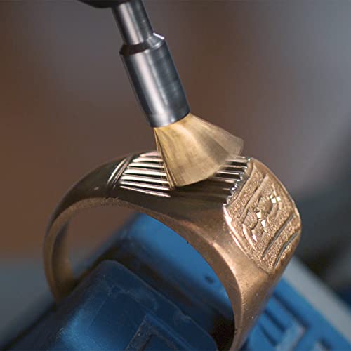 Image of Dremel 537-02 Brass Brushes (2 Pack), 1 /8 inch Diameter