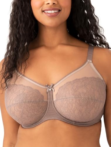 Image of Wacoal Women's Retro Chic Unlined Mesh Full Coverage Underwire Bra, 855186