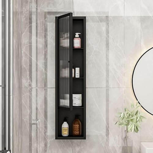 Vitrina de cristal montada en la pared de...