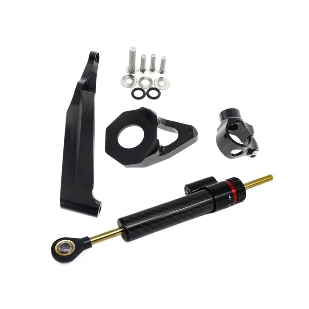 Dirección Amortiguador Motocicleta Soporte De Montaje del Amortiguador Dirección Estabilizador Fibra Carbono para CBR600RR CBR600 RR CBR 600RR 600 2005 2006