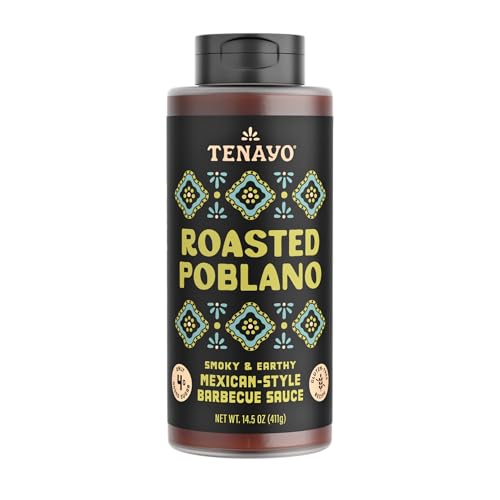 Tenayo Roasted Poblano Barbecue Sauce, 14.5 oz - Mexican Style