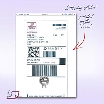 Knockout A5, Duplex Laser Shipping Label/Packing Slip ...
