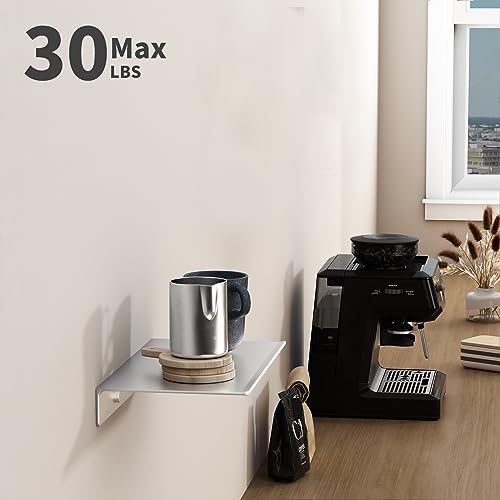 Étagère flottante adhésive pour optimiser les petits espaces sans trouer le mur - 5