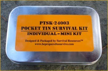 Pocket Tin Survival Kit by Survival Resources