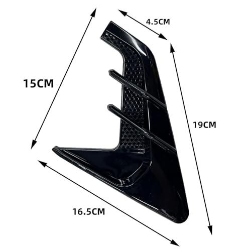 Embellecedores de ventilación universales para las aletas del coche 2