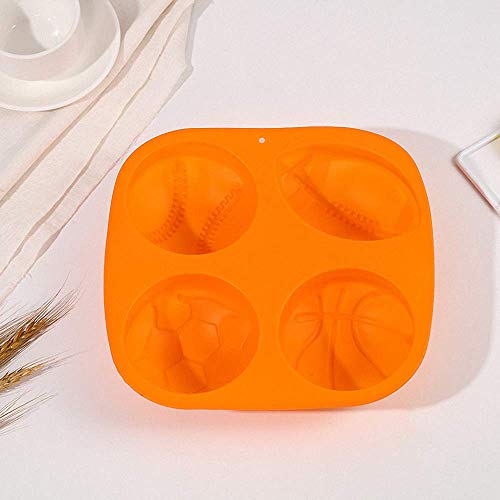 Molde de silicona para cubos de hielo deportivos gigantes miniatura 5
