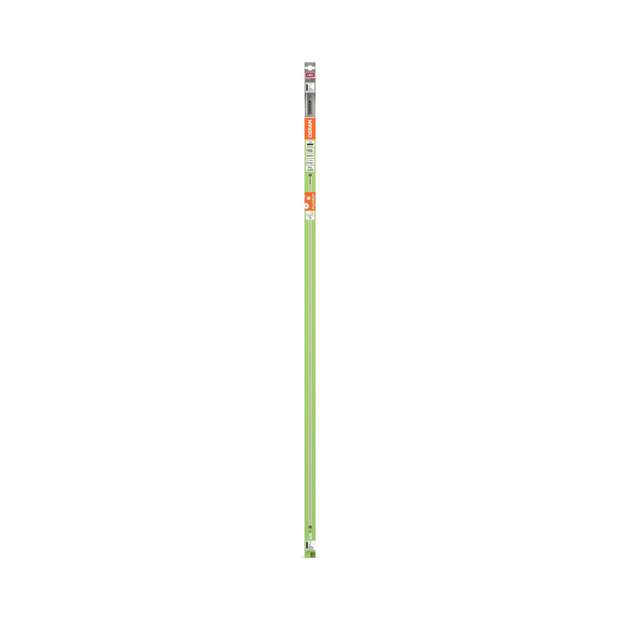 Osram LED TUBE T8 EM FLUORA 1200 mm, 15W, LED-Röhren zur Förderung des Pflanzenwachstums, 8-Pack