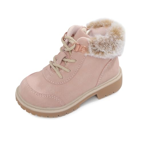 Toddler Boots for Girls - Fashionable, Durable & Lightweight Boots - Leather, Non-Slip Insoles - Stylish Footwear for Kids