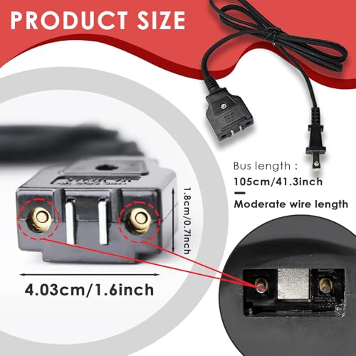 image for FixlyFido 028372 Deep Fryer Breakaway Power Cord for Waring DF175 DF25