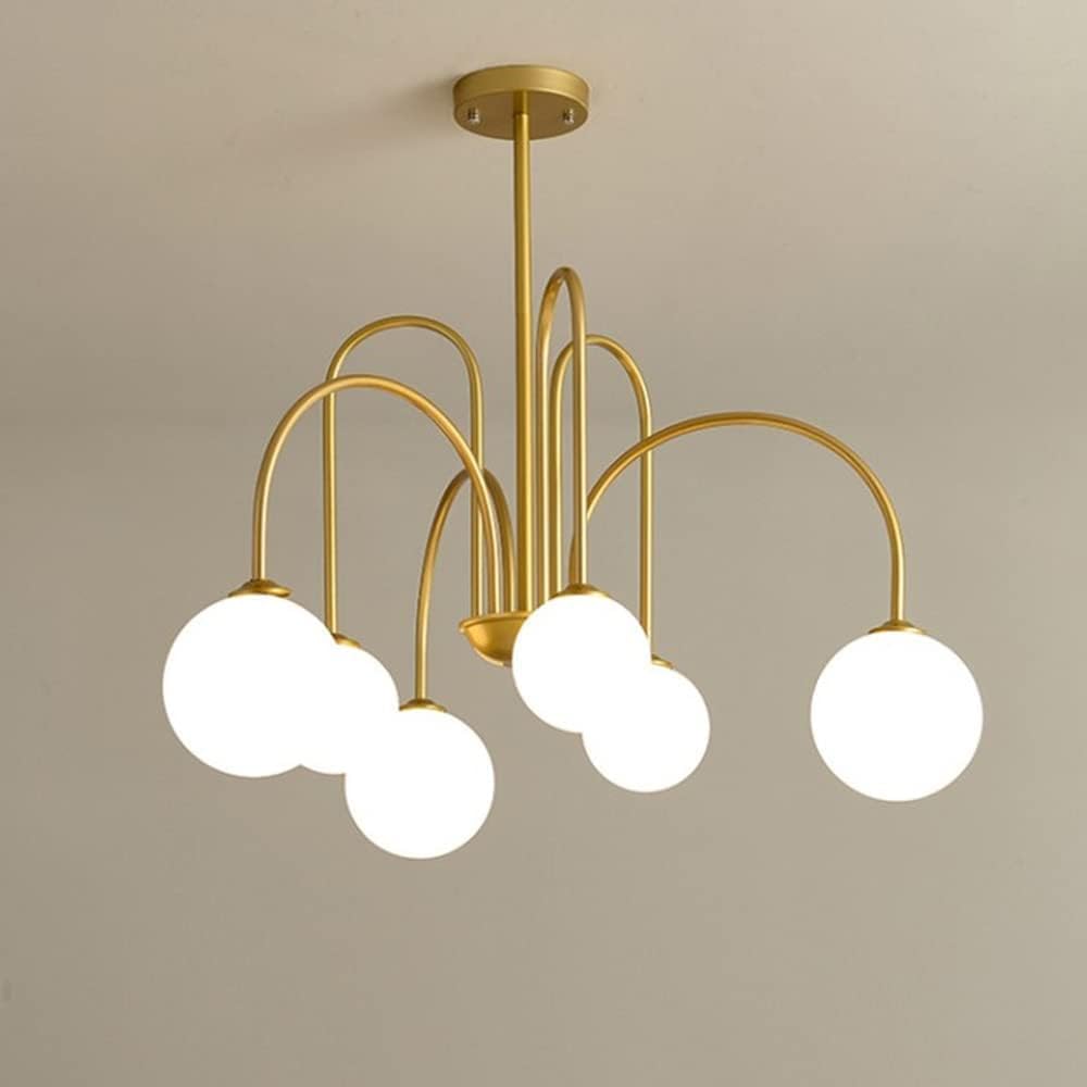SYAXVOM LED Modern Gold Chandelier G9 Mid Century Pendant Lighting Chandeliers Ceiling Light,Chandelier