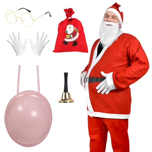 Alaiyaky Weihnachtsmann Kostüm (Stil C, F)