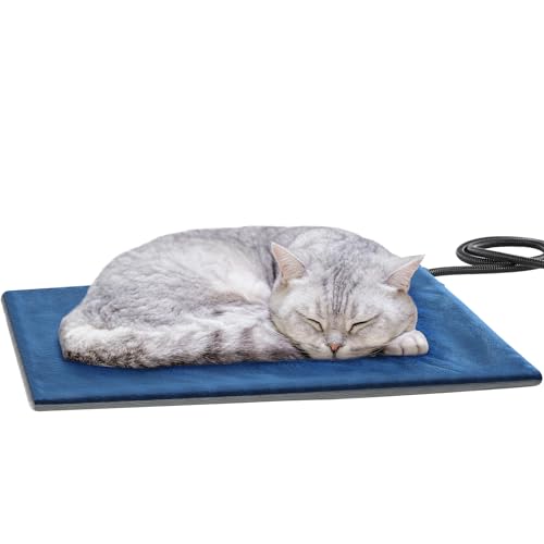 Pecute Tappetino Riscaldante 32×40 cm per Animali Domestici