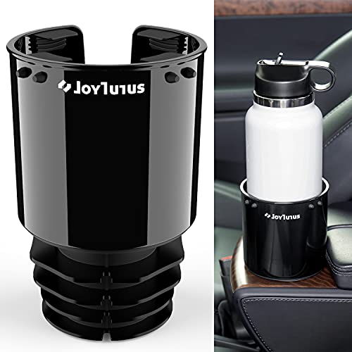JOYTUTUS Cup Holder for Car, Upgraded Stable Cup Holder Expander for Most Car Cup Holder, Large Car Cup Holders Hold 18-40 oz Bottles and Mugs, Cup Holder Adapt Most Regular Cup Holder