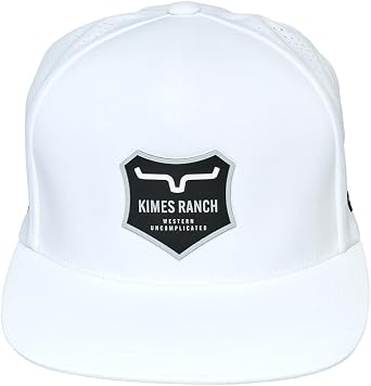 Kimes Ranch Mens White Vista Cap