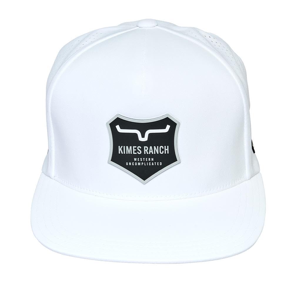 Kimes Ranch Men's White Vista Cap