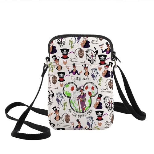 KEYCHIN Dr. Facilier Crossbody Bag Facilier Fans Gifts I Got Friend On The Other Side Shoulder Bag Dr. Facilier Merchandise
