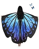 Chal de alas de mariposa para mujer