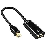 Affichage haute résolution jusqu’à la 4K : Cet adaptateur Mini DisplayPort vers HDMI prend en charge une résolution maximale de 3840×2160 à 30 Hz, ainsi que 2K et Full HD, pour un affichage clair et fluide sur écran externe.