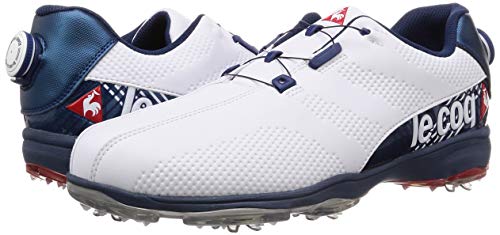 [ルコックスポルティフ] ゴルフシューズ スパイク ダイアル式 防水 ホールド調整 フィット性 ソフトな履き心地 定番 WHBL(ホワイトブルー) 245 8枚目