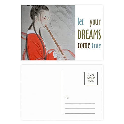 Cartes postales Dream Come True pour décorer votre bureau - Lot de 20