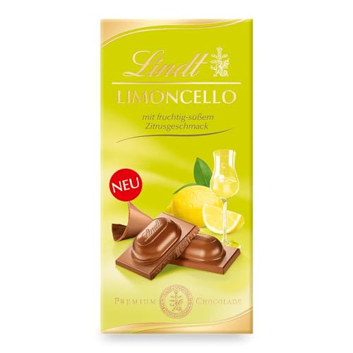 Lindt Schokolade | Limoncello Tafel | 100g | zartschmelzende Vollmilch-Schokolade mit fruchtigem Limoncello Geschmack |...