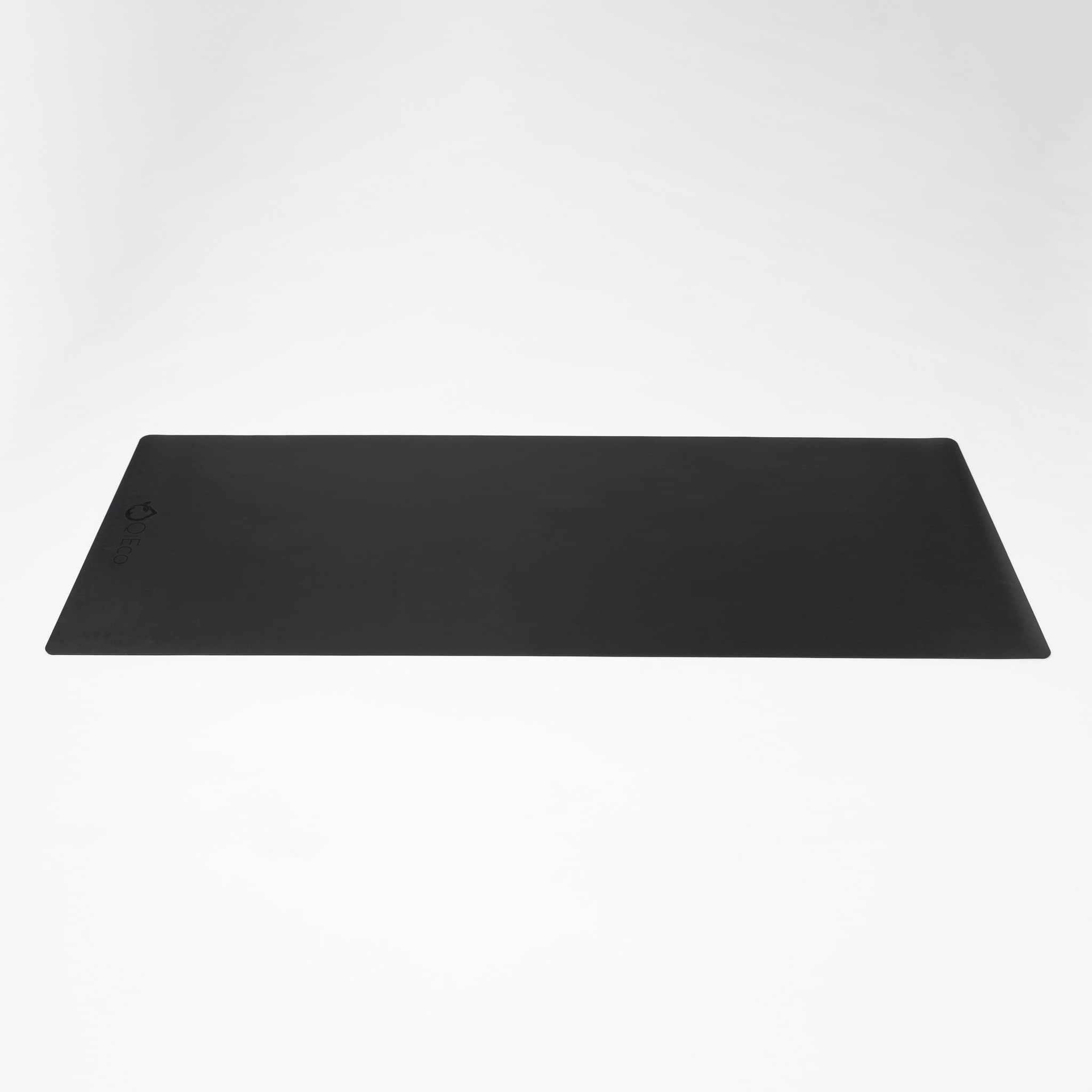 Esterilla de yoga de caucho natural y poliuretano ecológico (negro)