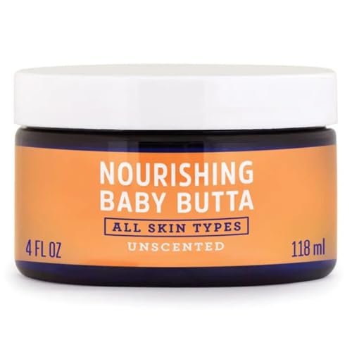 FATCO Baby Butta with Organic Tallow Balm to use as a Safe Pregnancy Moisturizer and Baby Skin Moisturizer - Unscented (4 oz)