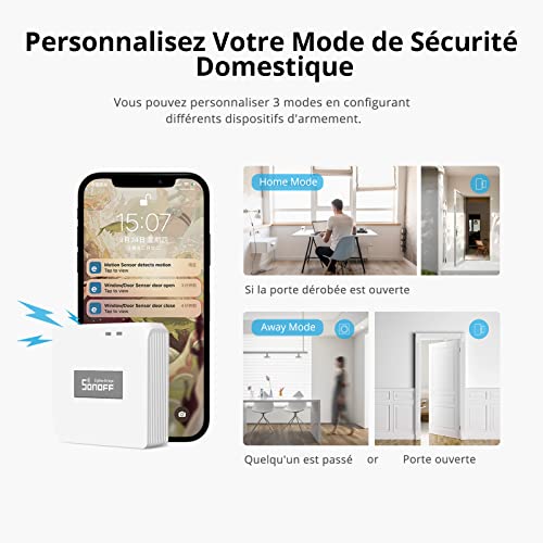 sonoff zigbee hub, zigbee 3.0 smart gateway bridge pro, passerelle zigbee, prise en charge du double protocole wifi & zigbee, compatible avec sonoff zigbee devices