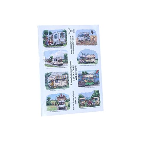 Armand Foster Pack of 8 Humour Notelets Cover