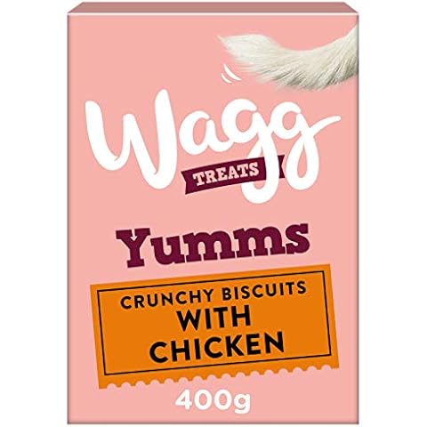 Wagg Yumms Oven Baked Chicken Treats 400g Cover