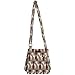Bungalow360 Vegan Cotton Small Cross Body Messenger Bag (Alpaca)