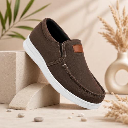 Image of Centrino Sneakers for Men | Lightweight Casual Shoes for Men Stylish | Breathable Mesh Walking Shoes | Cushioned Insole Comfortable Shoe for Man | Durable Sole Footwear|Trendy Lace-Up Shoes for College, Parties & Daily Use (9631)