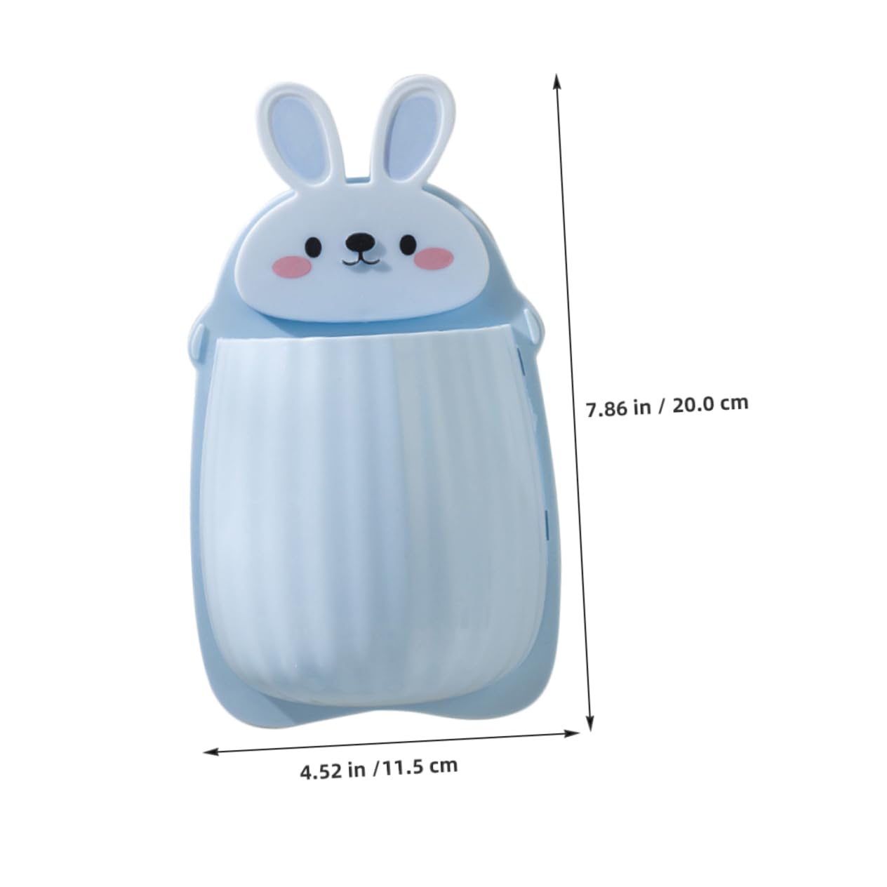 Gogogmee 5pcs Wall Mounted Storage Organizer No for Toothbrushes Remotes and More Adorable Cartoon Style Drill Installation for Use