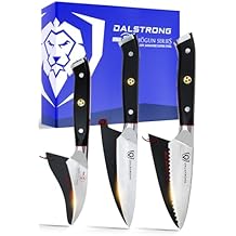 Dalstrong Paring Knife Set-Shogun Series 3pc-Damascus Japanese Super Steel Knife-3.5" Paring,3" Birds Beak,3.5" Serrated-Razor Sharp Kitchen Set-w/Sheaths
