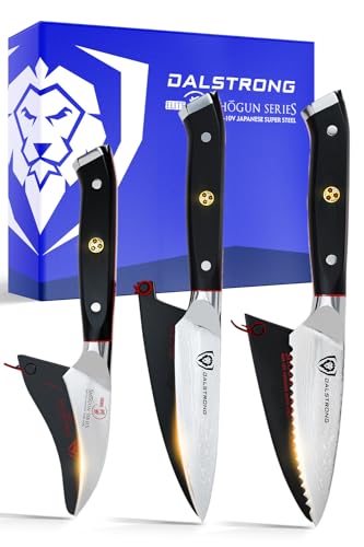 Dalstrong Paring Knife Set-Shogun Series 3pc-Damascus Japanese Super Steel Knife-3.5' Paring,3'...