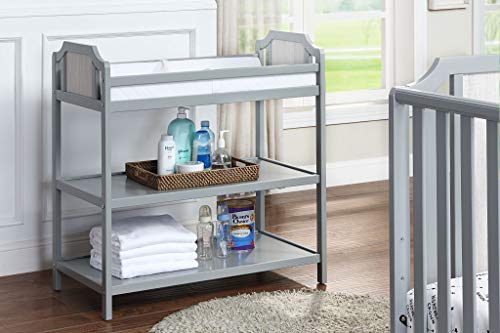 Image of Suite Bebe Brees Changing Table in Gray and Vintage Birch