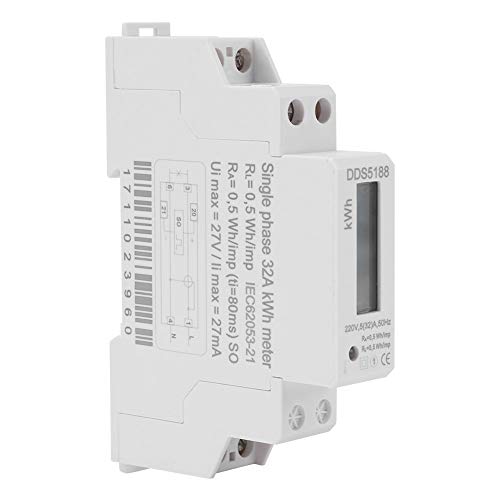 Contador Eléctrico Monofásico 220V, 5-32A, LCD