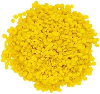 Beeswax pellets for Candle Making - 1Kg Natural Bees Wax Organic Pure for Cosmetic Grade Skin Care Lip Balm Soap Lotion Making Supplies