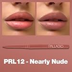 Palladio Retractable Waterproof Lip Liner High Pigmented and Creamy Color Slim Twist Up Smudge Proof Formula with Long Lasting All Day Wear No Sharpener Required, Nearly Nude - Image 2