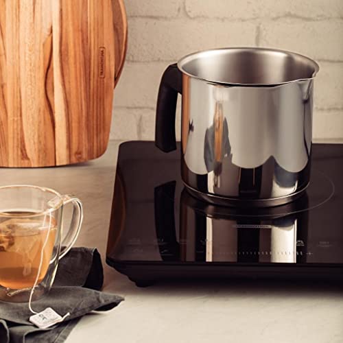 Fervedor com Fundo Triplo e Cabo de Baquelite Tramontina Inox 14Cm, 62932140