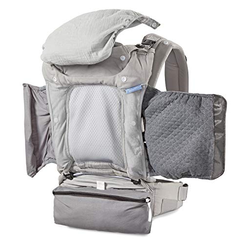 Infantino in Season - Ergonomic, 5 Layer Carrier with face-in and face-Out, Front and Back Carry for Newborns and Toddlers 8-40 lbs, Unisex