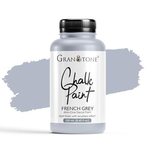 Image of GRANOTONE Chalk Paint French Grey 250 ml Matte Finish