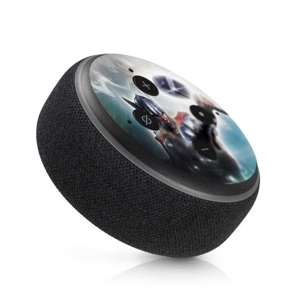 Skinit Decal Audio Skin Compatible with Amazon Echo Dot 3 - Officially Licensed Marvel Thor Mighty Thor Design