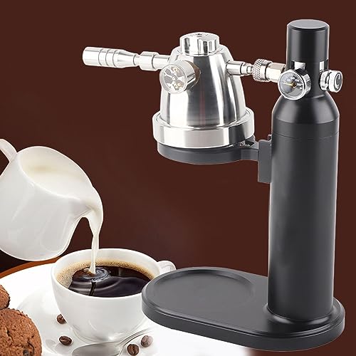 Pneumatische Kaffeemaschine, trennbare pneumatische Extraktionskaffeemaschine aus Edelstahl, kompakte Luftpumpen-Druckkaffeemaschine für Home-Office-Camping – Bild 3