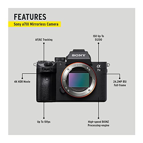 Deluxe professional mirrorless camera body Bundle product image