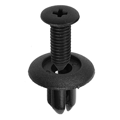 PartsSquare 20pcs Bumper Fender Liner Fastener Rivet Push Pin Fastener Retainer Clips Auto Body Car Clamps Replacement for Floor Attachments, Box, Trims, Scuff Plates, Spoilers Retainer - Thumbnail 2