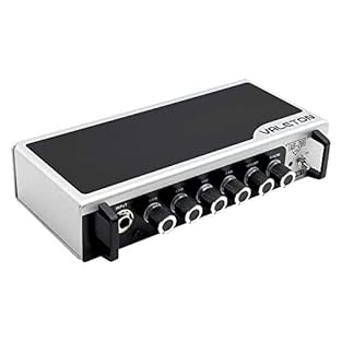 Pure Analog Preamp Design with Super Wide Tonal Range from the Pristine Chime to Classic British Crunch, to Roaring Hi-Gain Max. 20W Pure Solid State Output Power sounds and responses like Vacuum Tubes Amp with Rich and Harmonic Tone AUX IN & Phones ...
