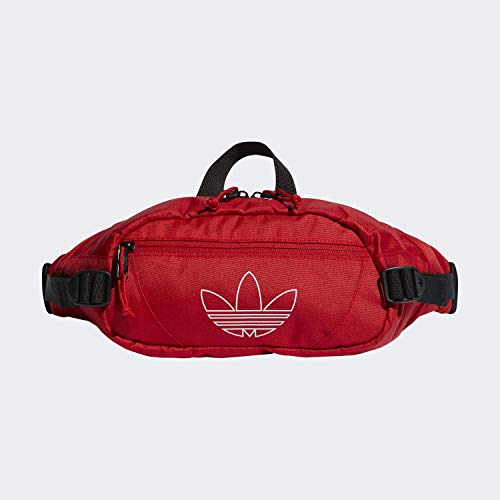 adidas Originals Bolso Bandolera Unisex, Color Escarlata, Talla única